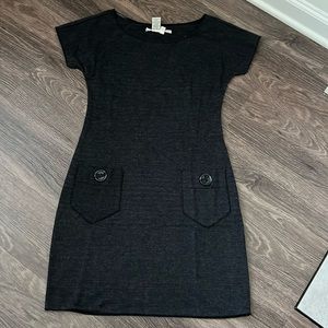 Max Studio heathered shift dress!
